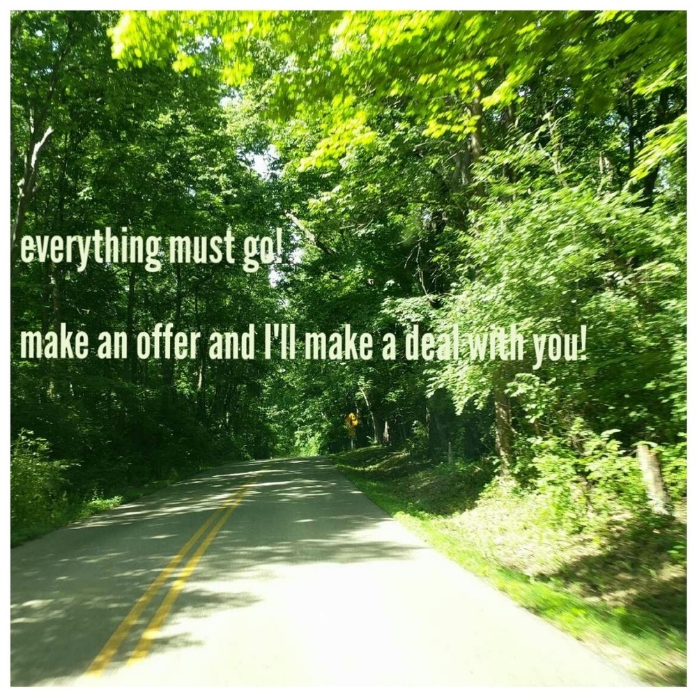 Everything must go!